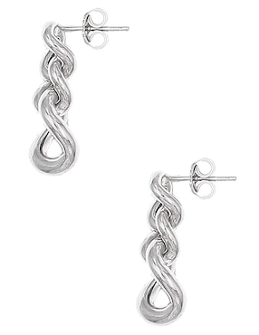 Aretes Silvex Spa de plata P 925 con acabado brillante