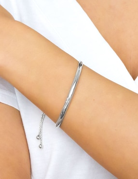 Pulsera Silvex Spa de plata P 925 con acabado pulido
