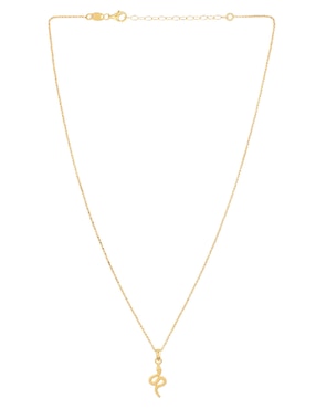 Collar de serpiente Silvex Spa de plata P 925