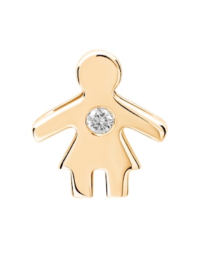 Dije de niña Jayda familia feliz de oro 14 K
