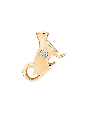 Dije de gato Jayda familia feliz de oro 14 K