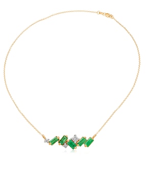 Collar Jayda de oro 14 K