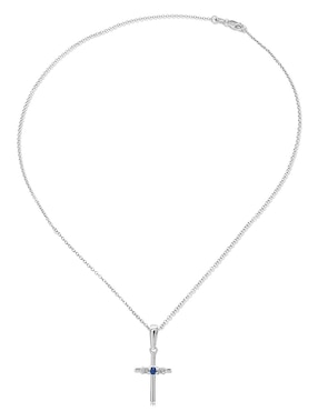 Collar de cruz Jayda de oro 14 K