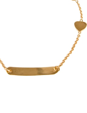 Pulsera Lusso de oro 14 k con acabado pulido