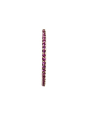Anillo Lucie 14 k de oro rubí brillante