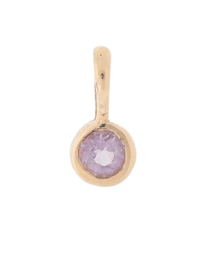 Charm circular Fonelli de oro amarillo 14 K