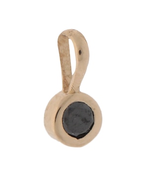 Charm circular Fonelli de oro amarillo 14 K