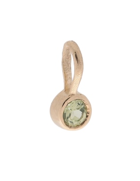 Charm circular Fonelli de oro amarillo 14 K