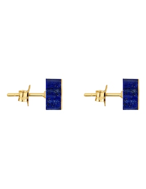 Aretes de oso Tous 1950 de oro con acabado brillante lapislázuli