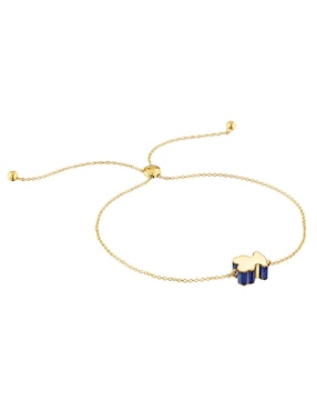 Pulsera Tous de oro 18 K 1950 con acabado liso