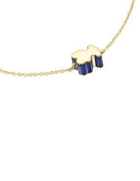 Pulsera Tous de oro 18 K 1950 con acabado liso