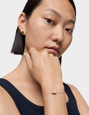 Pulsera Tous de oro 18 K 1950 con acabado liso