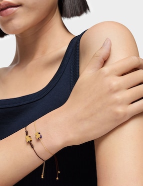 Pulsera Tous de oro 18 K 1950 con acabado liso