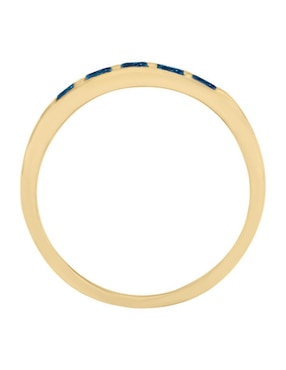 Churumbela de oro amarillo 14 k Fascinare Amina zafiro