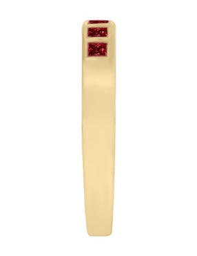 Churumbela de oro amarillo 14 k Fascinare Amina rubí