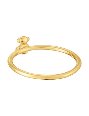 Anillo de oso Tous Bold Bear 18 k de oro brillante