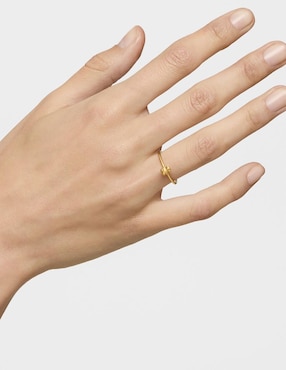 Anillo de oso Tous Bold Bear 18 k de oro brillante
