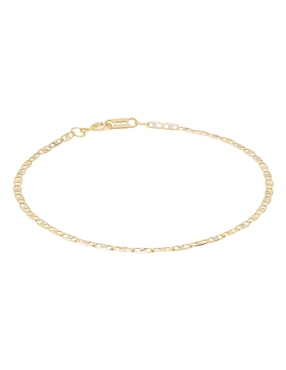 Pulsera D Cadena de oro 14 k