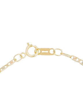 Pulsera D Cadena de oro 14 k