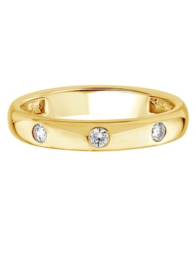 Anillo Stackis 14 k de oro brillante