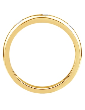 Anillo Stackis 14 k de oro brillante
