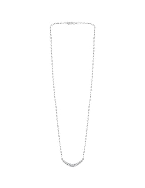 Collar Stackis de oro blanco 14 K