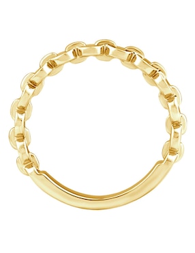 Anillo Stackis 14 k de oro brillante