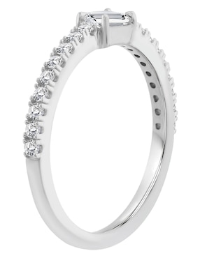 Anillo Stackis 14 k de oro cristal brillante