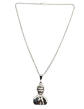 Collar Limerence By Claudia Herrera Jesus Malverde de plata P 925