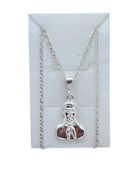 Collar Limerence By Claudia Herrera Jesus Malverde de plata P 925