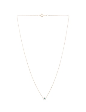 Collar con dije de flor Casal de oro 14 K