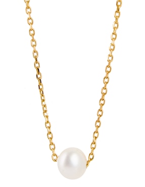 Collar con dije de esfera Casal de oro 14 K