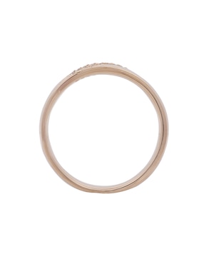 Argolla de oro 14 k Valessa diamante