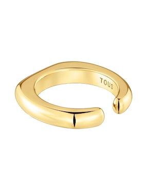 Anillo Tous Line de plata P 925 con acabado baño de oro