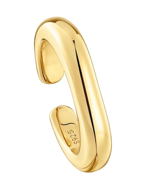 Anillo Tous Line de plata P 925 con acabado baño de oro