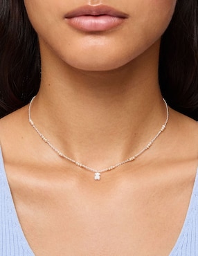 Collar de oso Tous de plata P 925