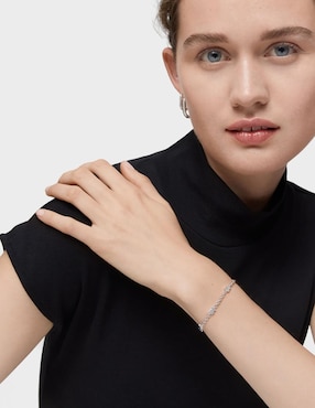 Pulsera Tous de plata P 925 Sweet Dolls con acabado liso