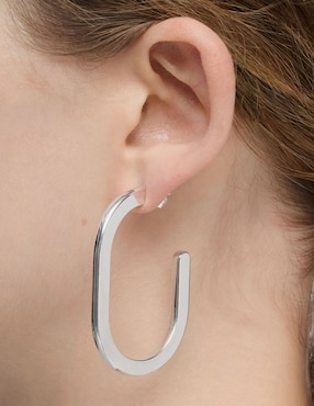 Aretes Tous Line de plata P 925 con acabado brillante