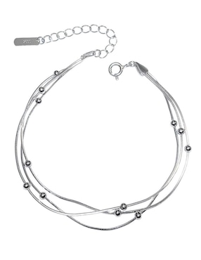 Brazalete Aretize de plata P 925 con acabado lustre