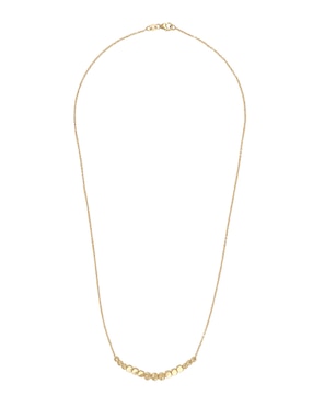 Gargantilla ovalada Dinasti de oro amarillo 14 K