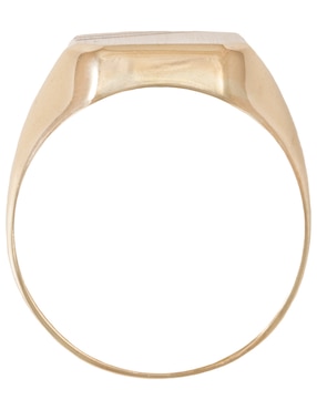 Anillo Sini de oro mate