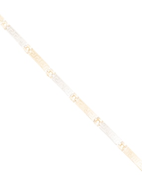 Pulsera Sini de oro 14 K con acabado mate
