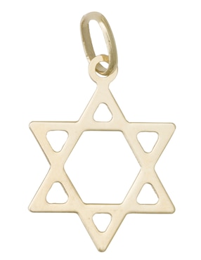 Dije de estrella Sini de oro 14 K