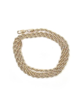 Collar Moon Torzal de oro laminado 10 K