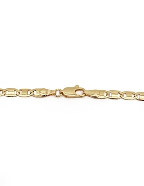 Collar Moon Espejo de oro laminado 10 K