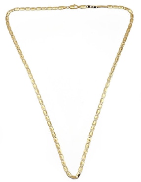 Collar Moon Espejo de oro laminado 10 K