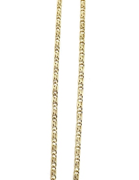 Collar de eslabones Moon Eslabón de oro laminado 10 K