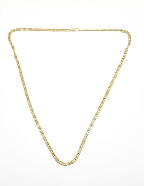 Collar de eslabones Moon Eslabón de oro laminado 10 K