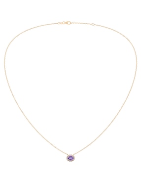 Collar ovalado Riccardo Orsato de oro amarillo 14 K