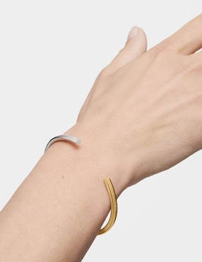 Pulsera Tous de plata P 925 1950 con acabado baño de oro